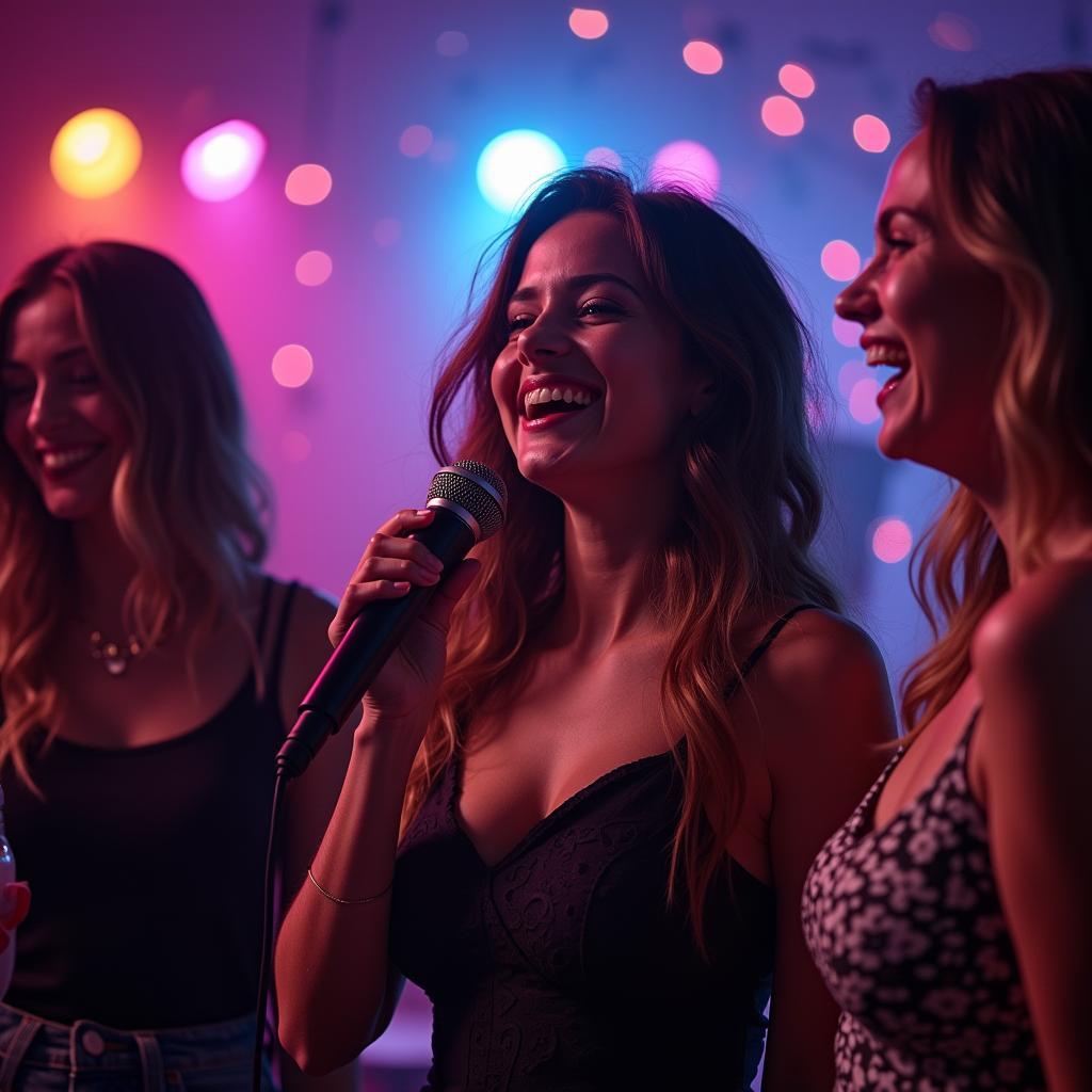 Tìm kiếm niềm vui qua karaoke tone nữ