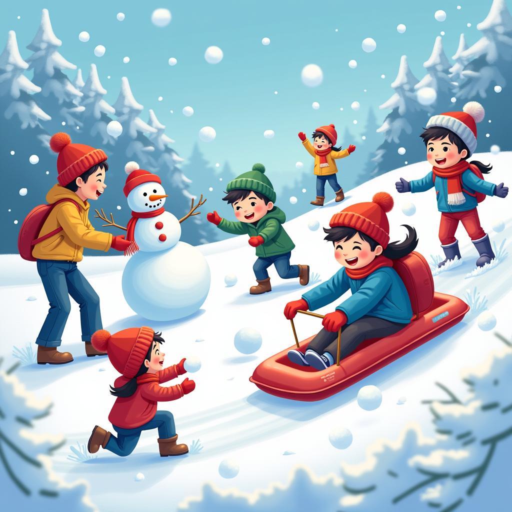 Trải nghiệm tuyệt vời tại Snow Town Sài Gòn