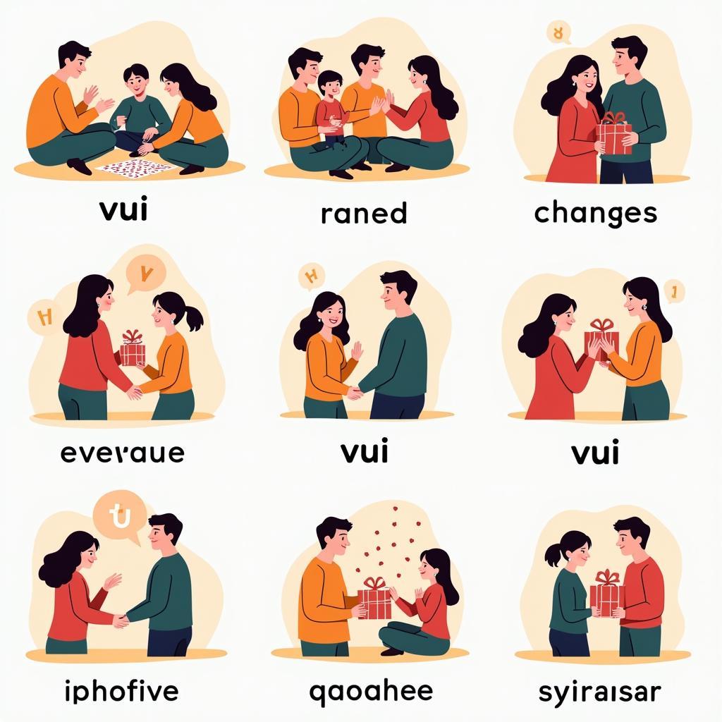 Contextual Examples of "Vui"