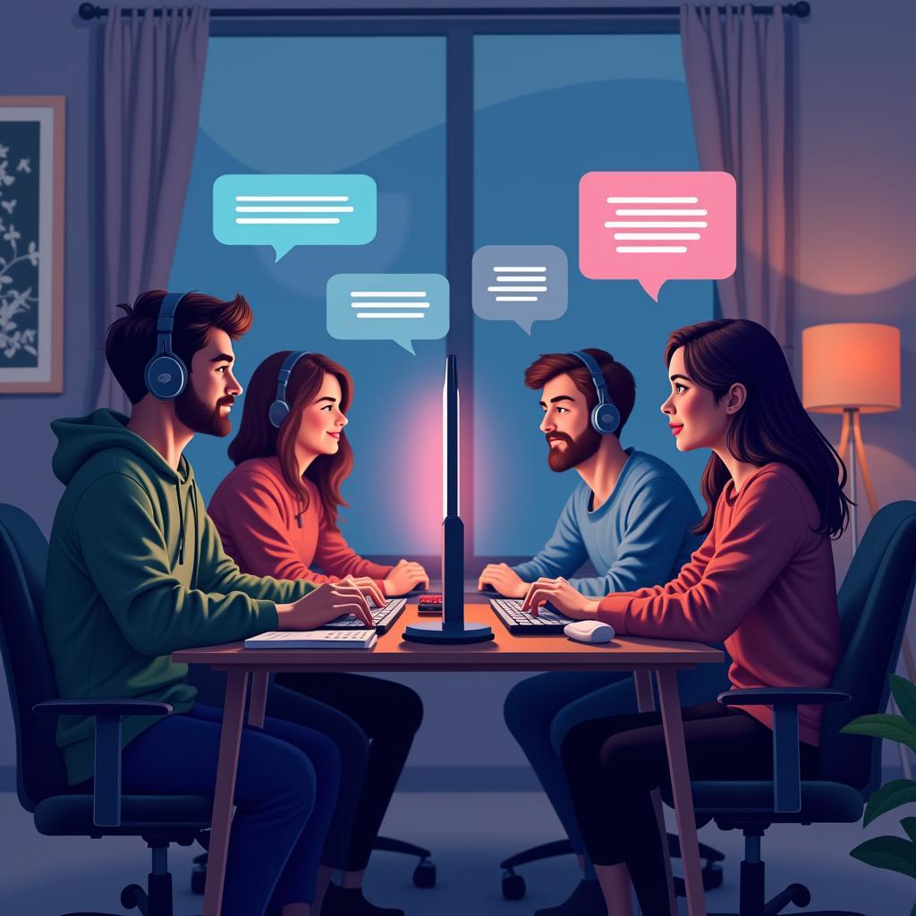 Xây dựng mối quan hệ thông qua game