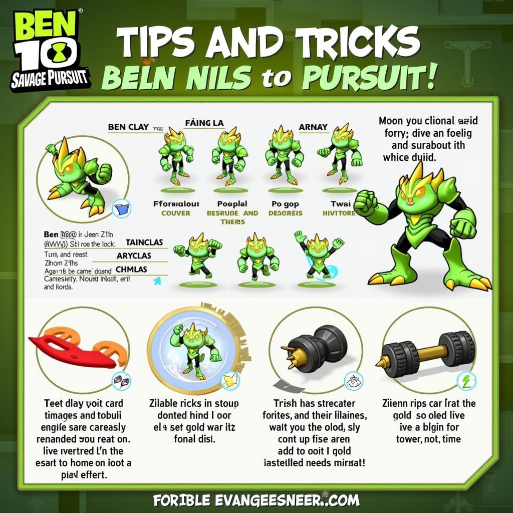 Ben 10 Savage Pursuit Tips and Tricks