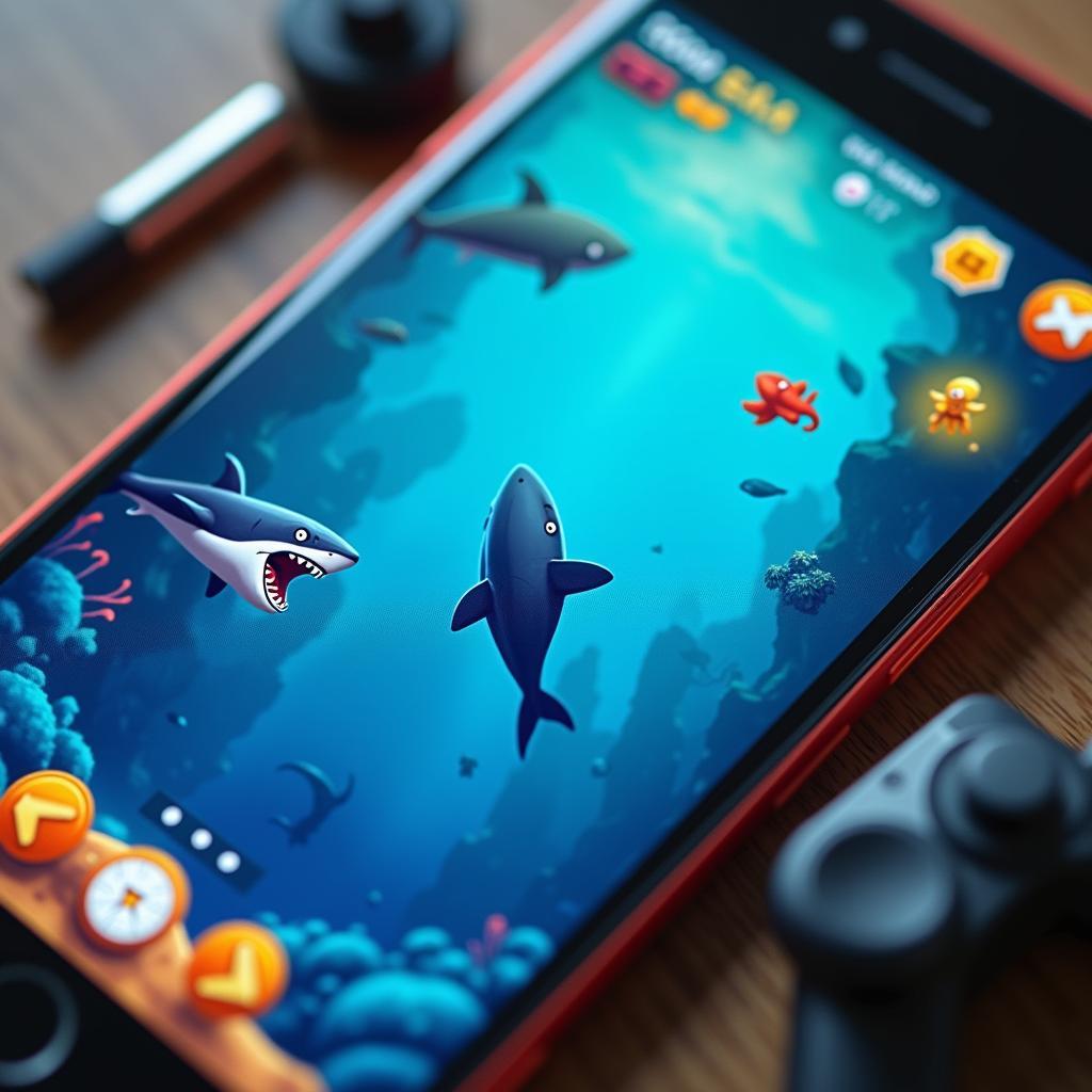 Bí quyết chinh phục Hungry Shark game vui