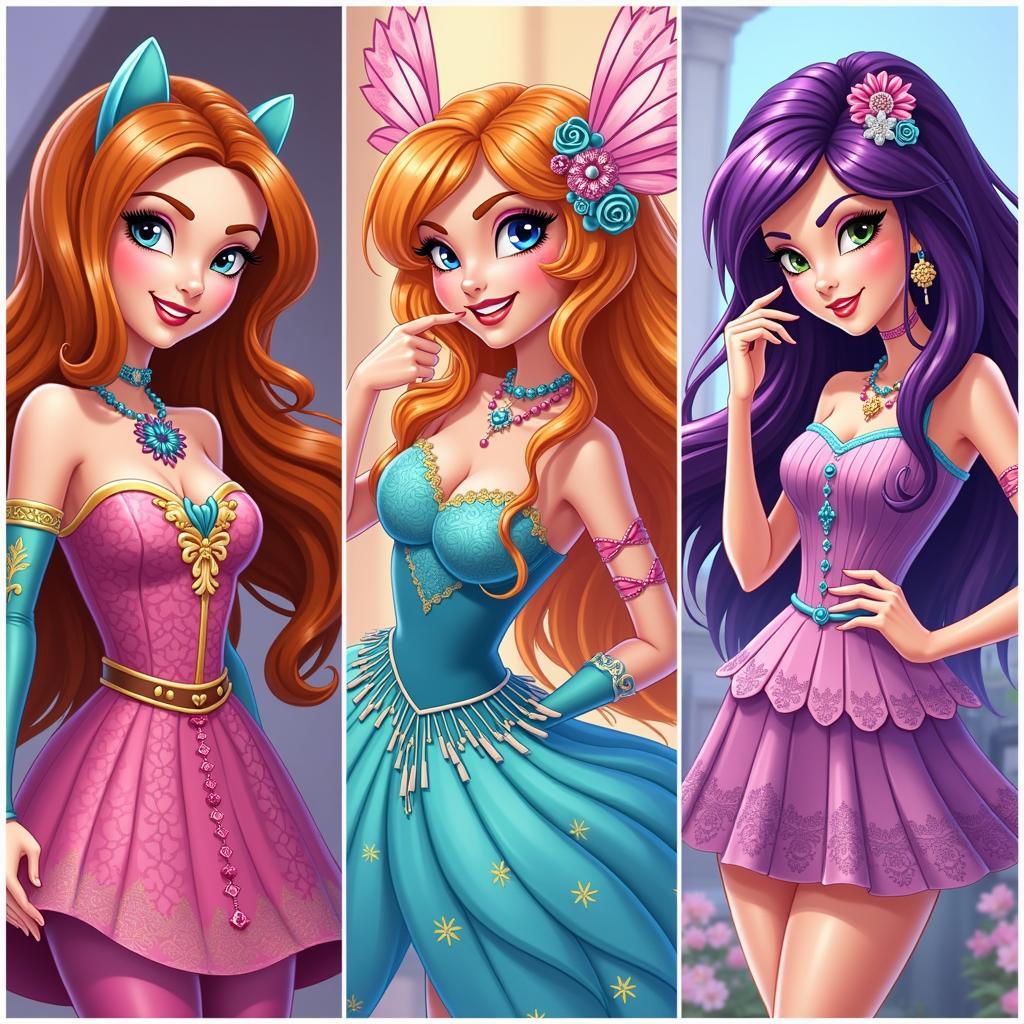 Các thể loại Winx game vui