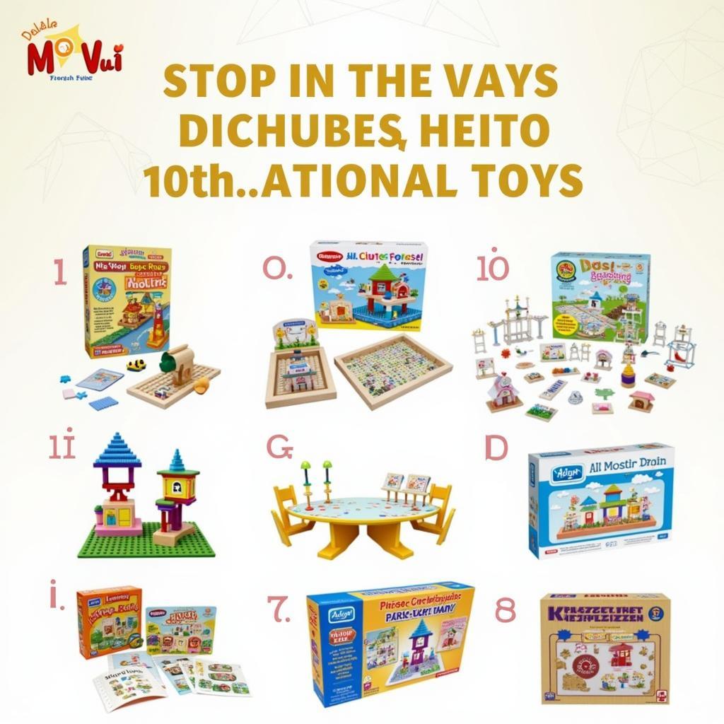 Đồ chơi giáo dục tại Shop Mr Vui