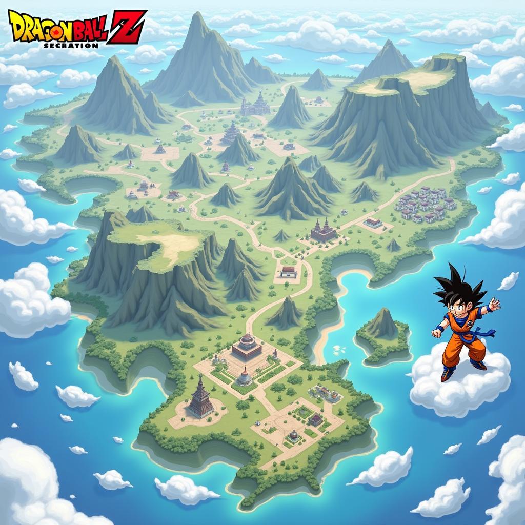 Dragon Ball 2.9 vui game: Khám phá thế giới