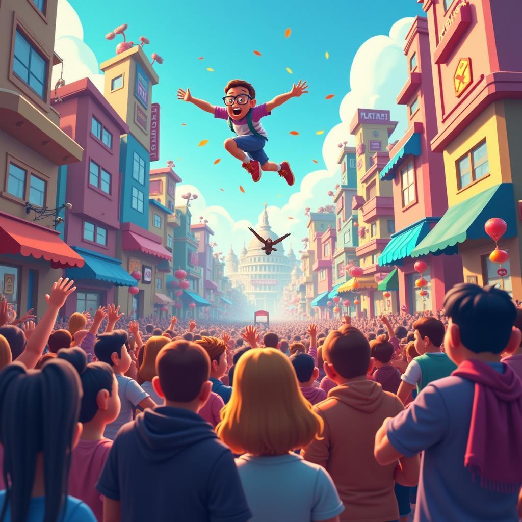 Trải nghiệm game Crowd City đầy hấp dẫn