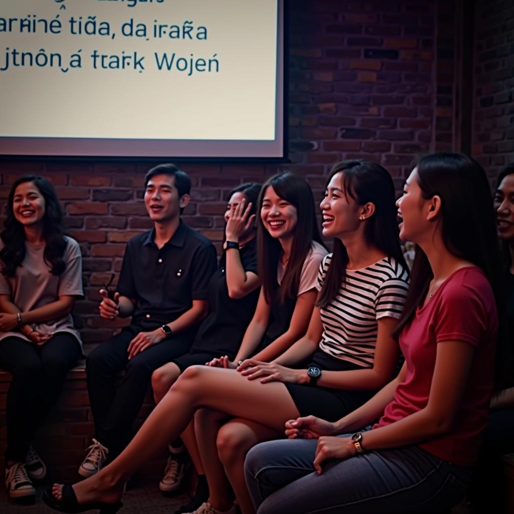 Hát Karaoke Cùng Bạn Bè