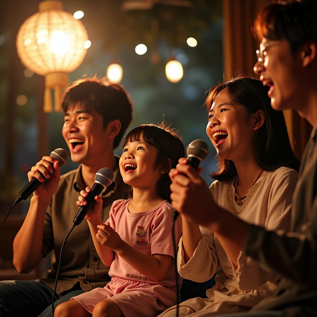 Karaoke Ca Cổ Gắn Kết Tình Thân