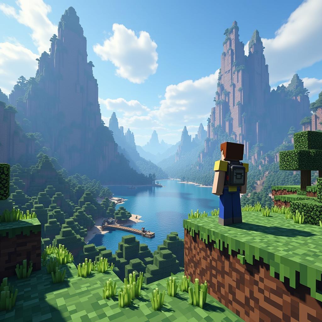 Khám phá thế giới Minecraft miễn phí