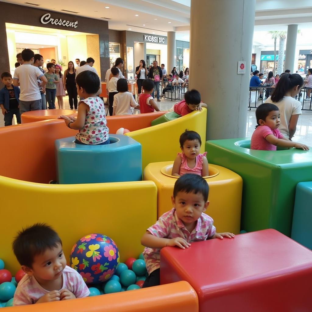 Khu vui chơi trẻ em tại Crescent Mall