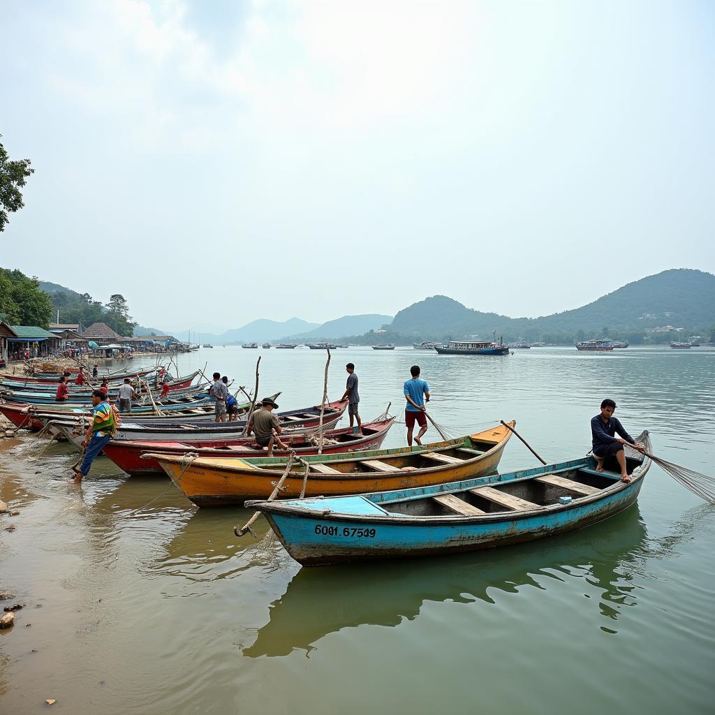 Làng chài Phan Thiết yên bình