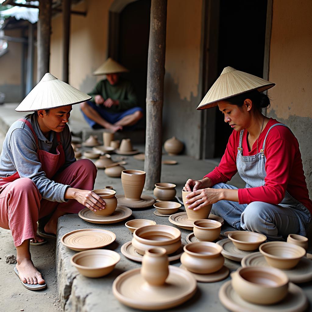 Làng gốm Bát Tràng Hà Nội