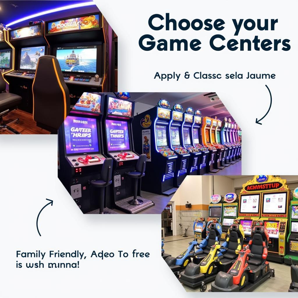 Lựa chọn game center phù hợp