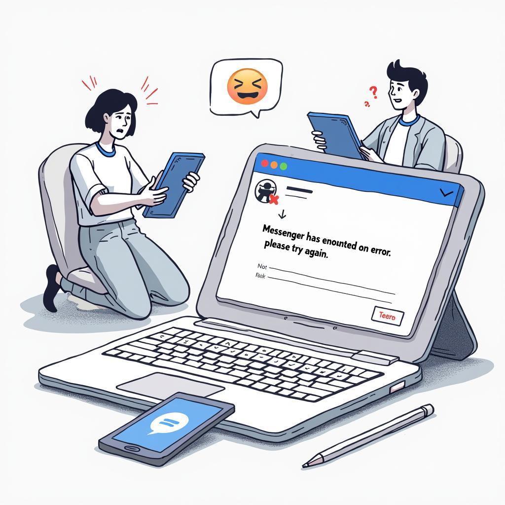 Lỗi Messenger: Đã xảy ra lỗi vui lòng thử lại