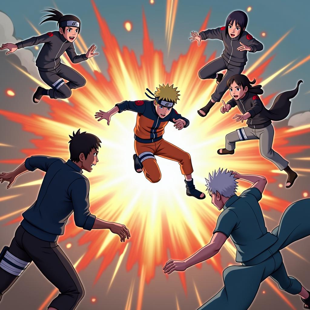 Naruto 3.0 Vui Game Màn Hình Chơi