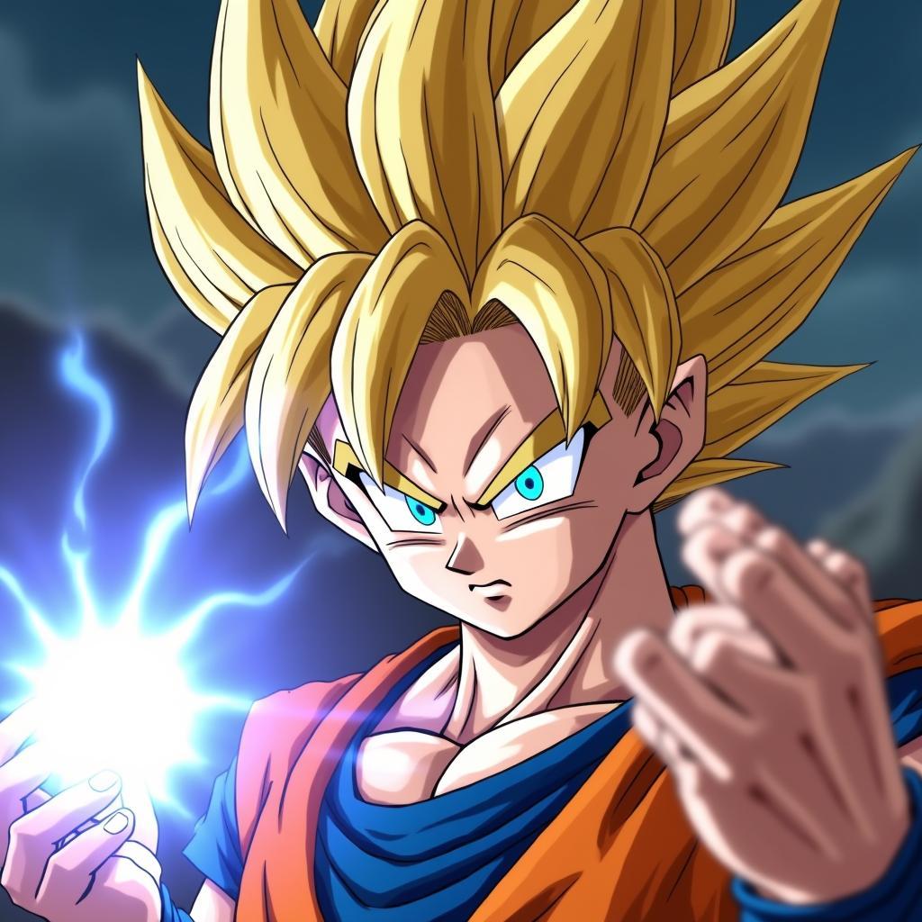 Nhân vật Goku trong game 7 Viên Ngọc Rồng