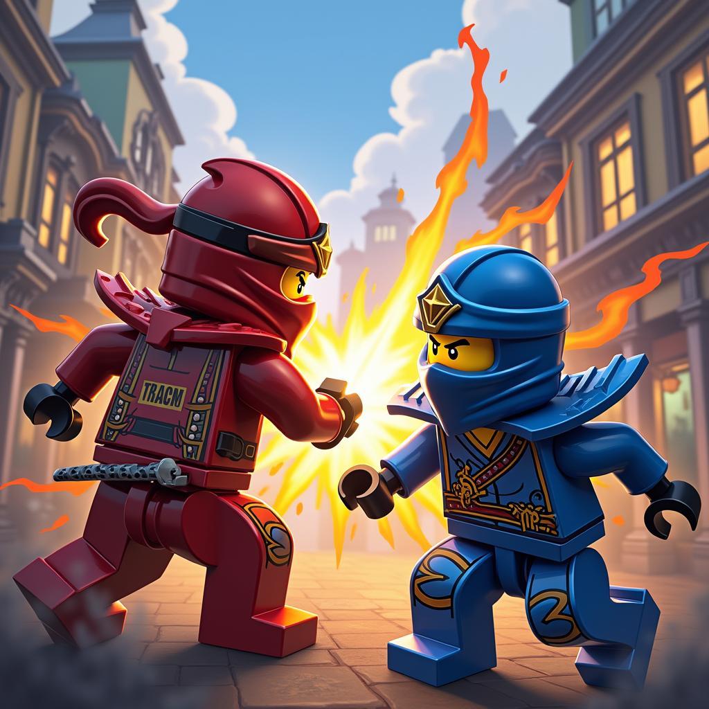 Trận chiến Ninjago đầy kịch tính