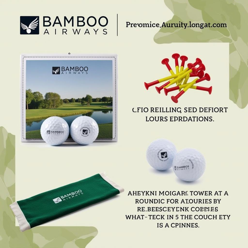 Quà tặng golf từ Bamboo Airways